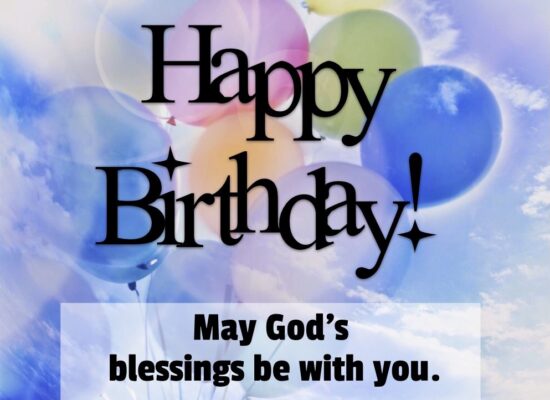 HBD - God's blessings